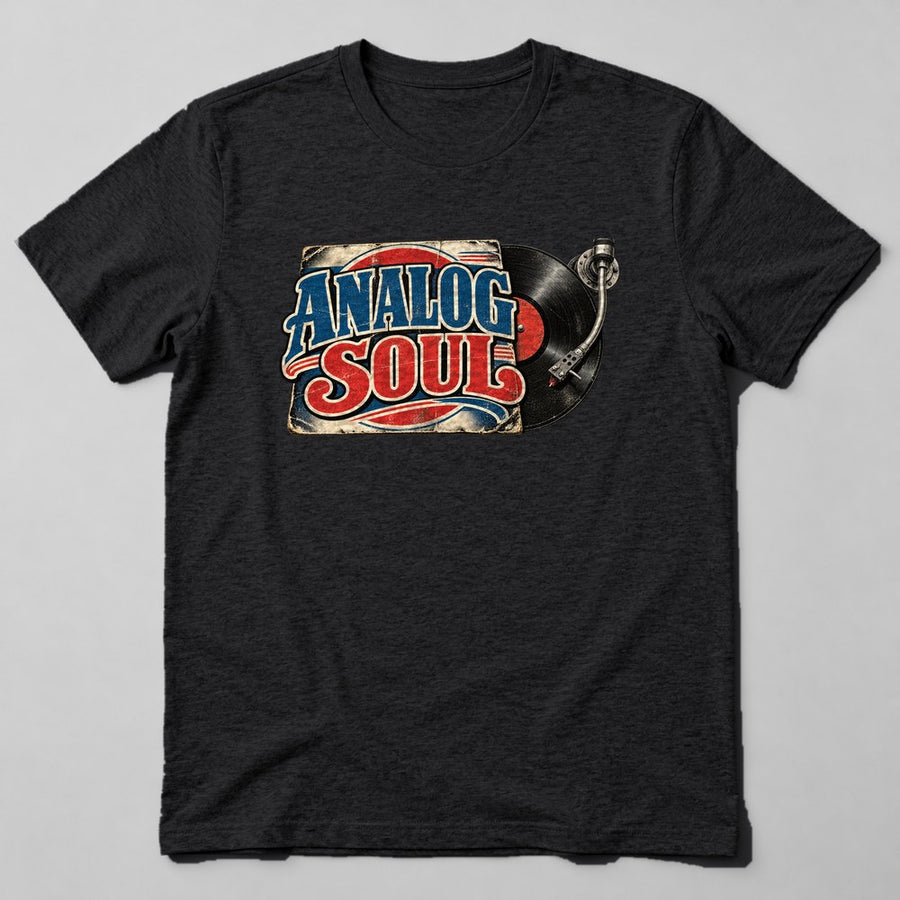 Analog Soul T-Shirt in Black