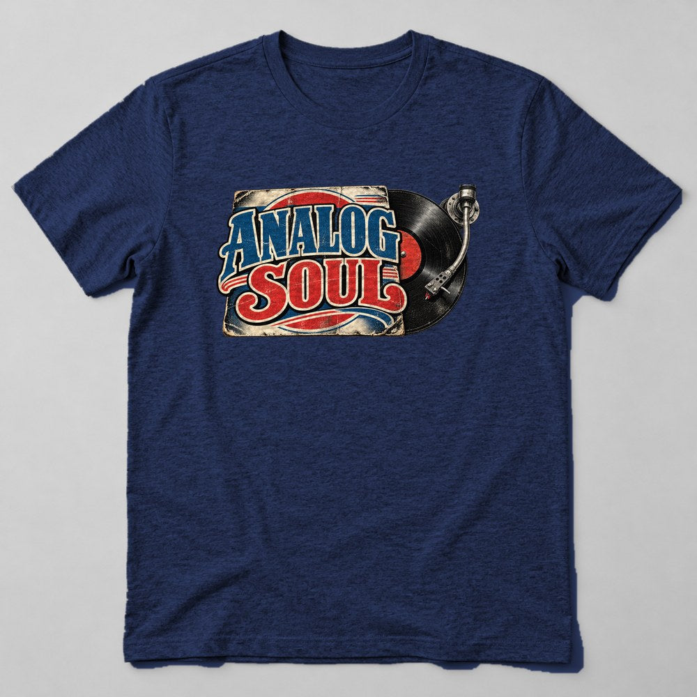 Analog Soul T-Shirt in Navy