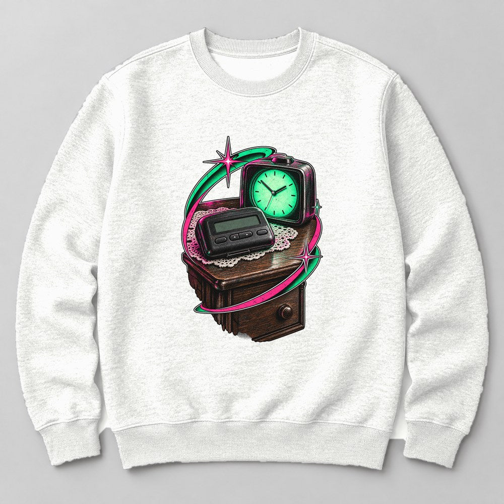 Pager Sweatshirt in White