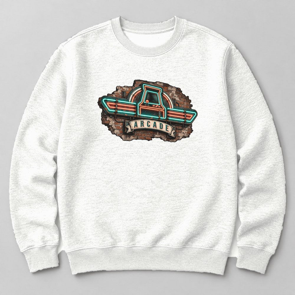 Arcade Sweatshirt in White