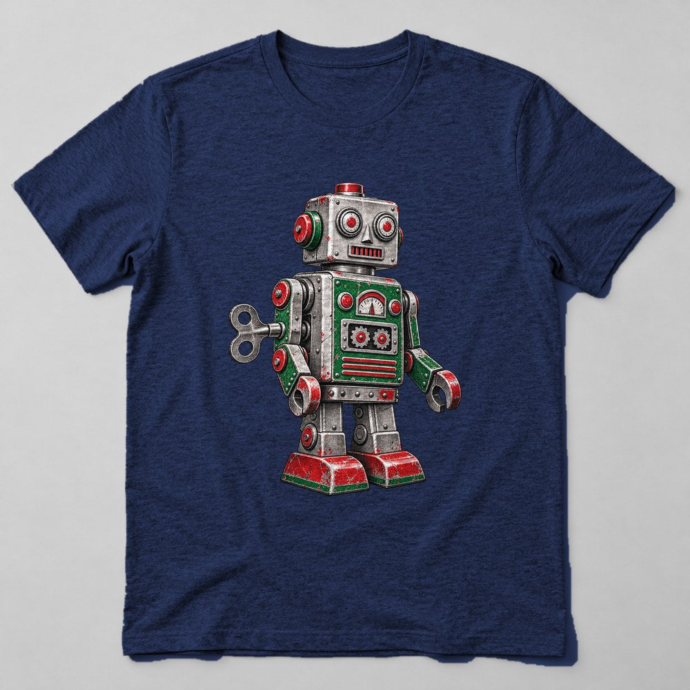 Robot Toy T-Shirt in Navy