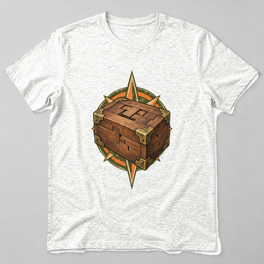 Rubik Free Puzzle Cube T-Shirt in White