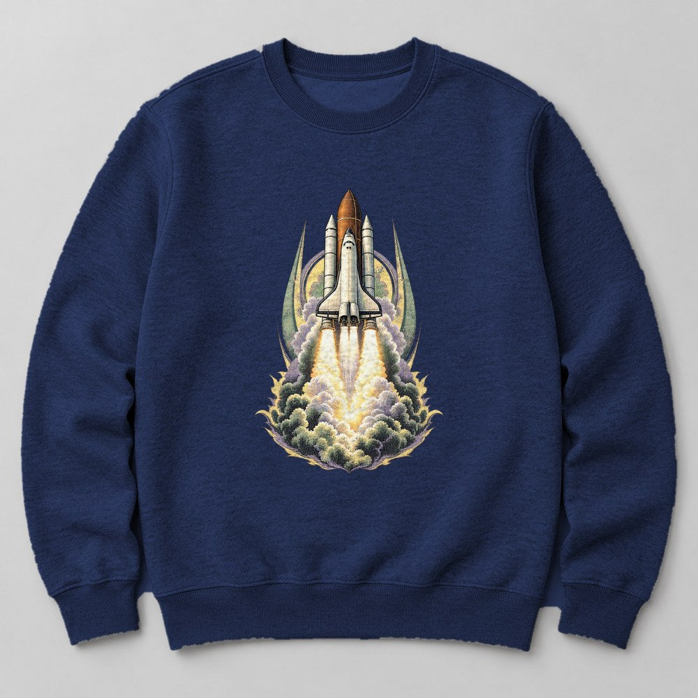 Space Shuttle Sweatshirt in Navy