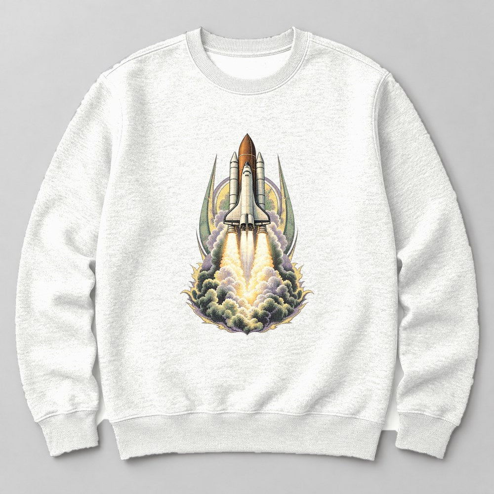 Space Shuttle Sweatshirt in White