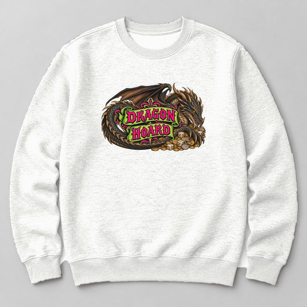 Dragon Hoard Sweatshirt in White