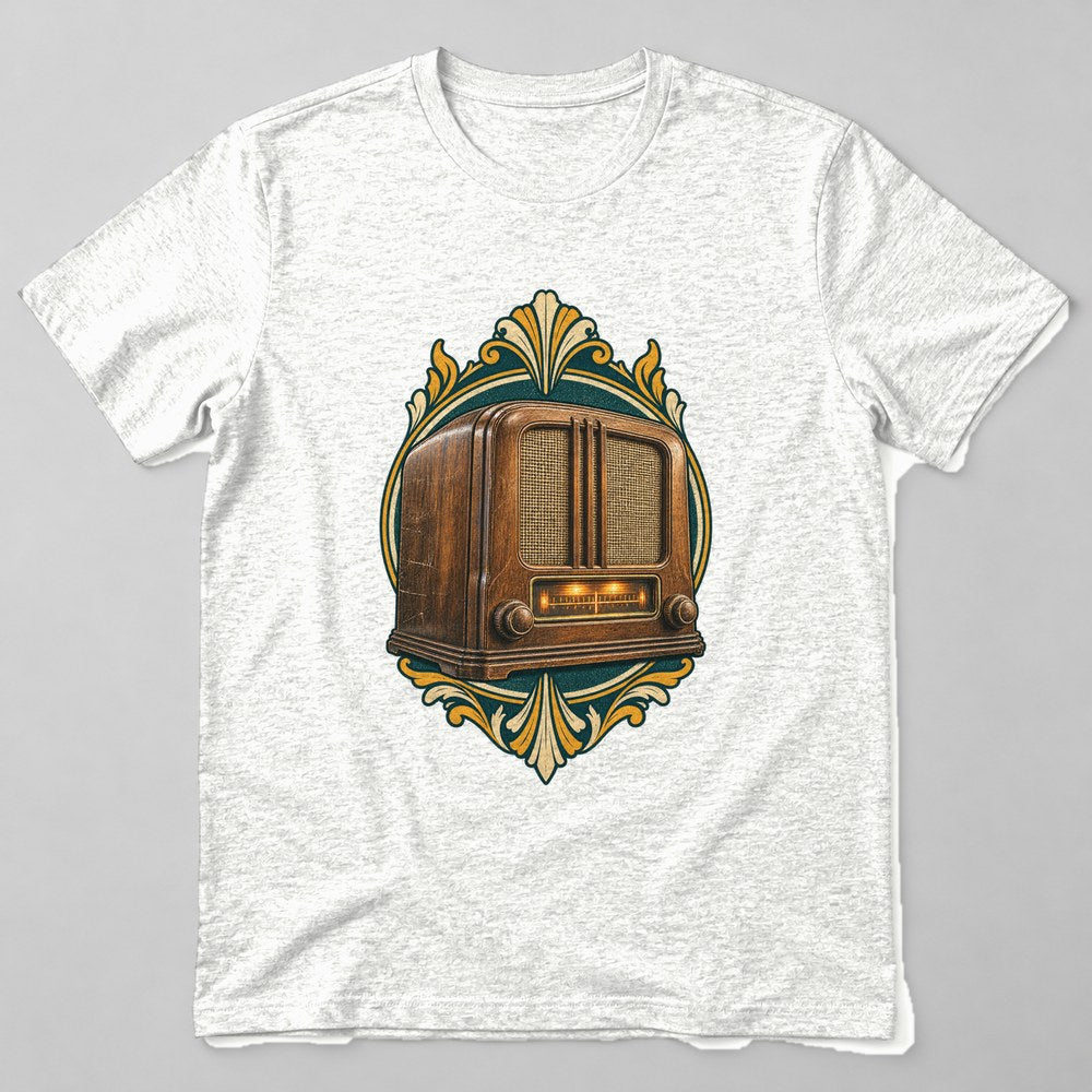 Old Radio T-Shirt in White