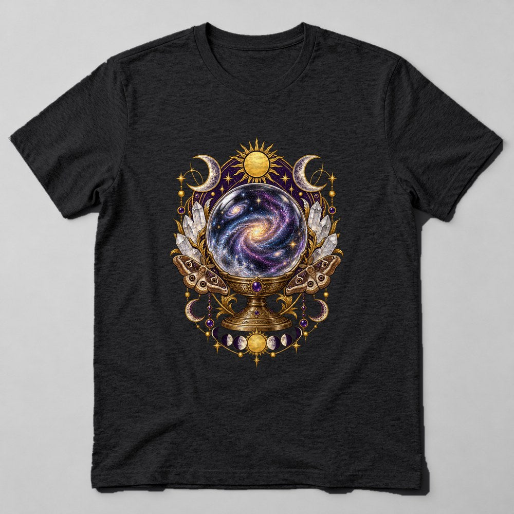 Magic Eight Free Crystal Ball T-Shirt in Black