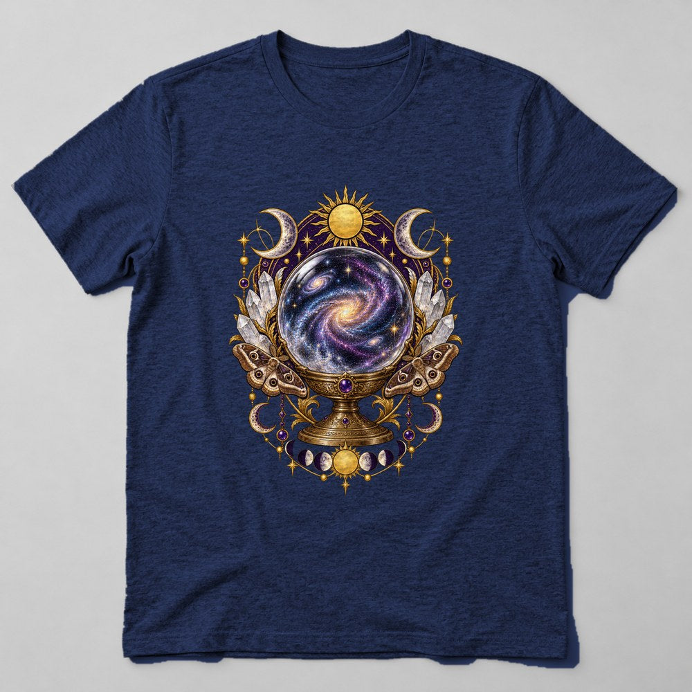 Magic Eight Free Crystal Ball T-Shirt in Navy