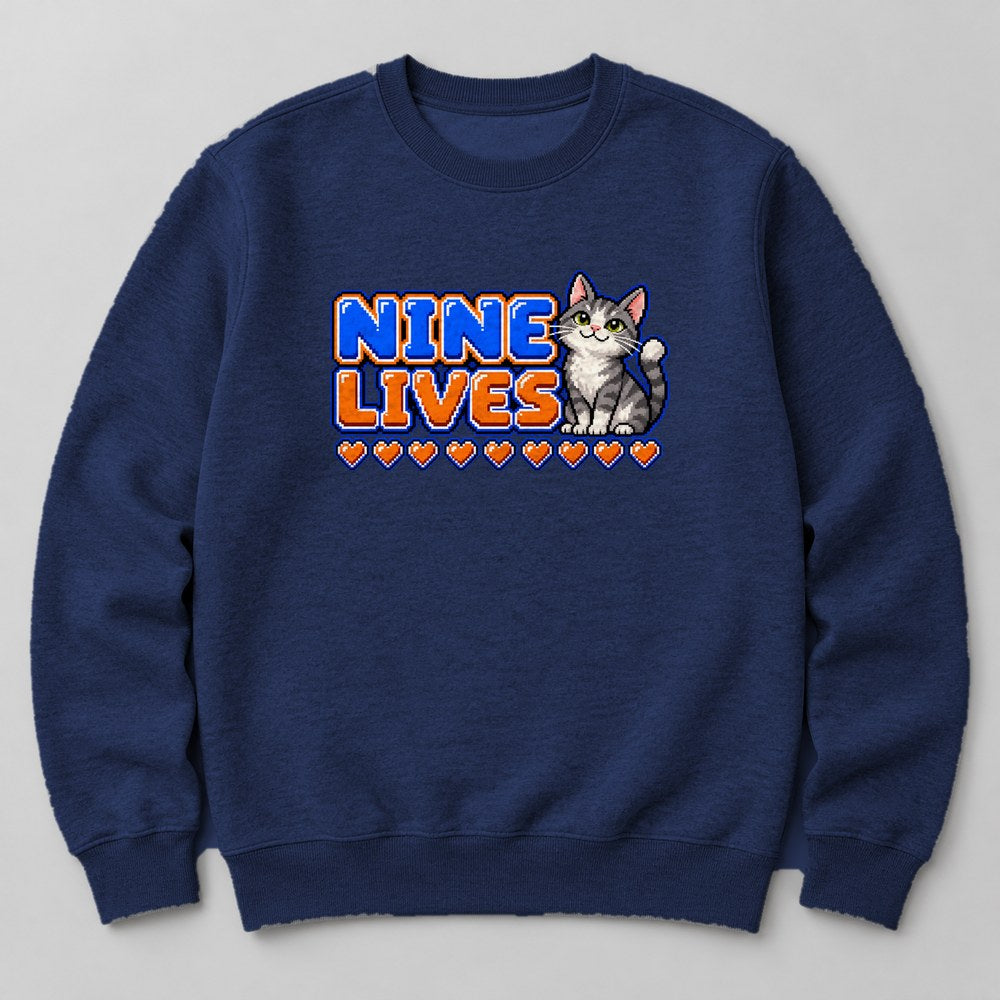 Nine Lives Sweatshirt in Navy
