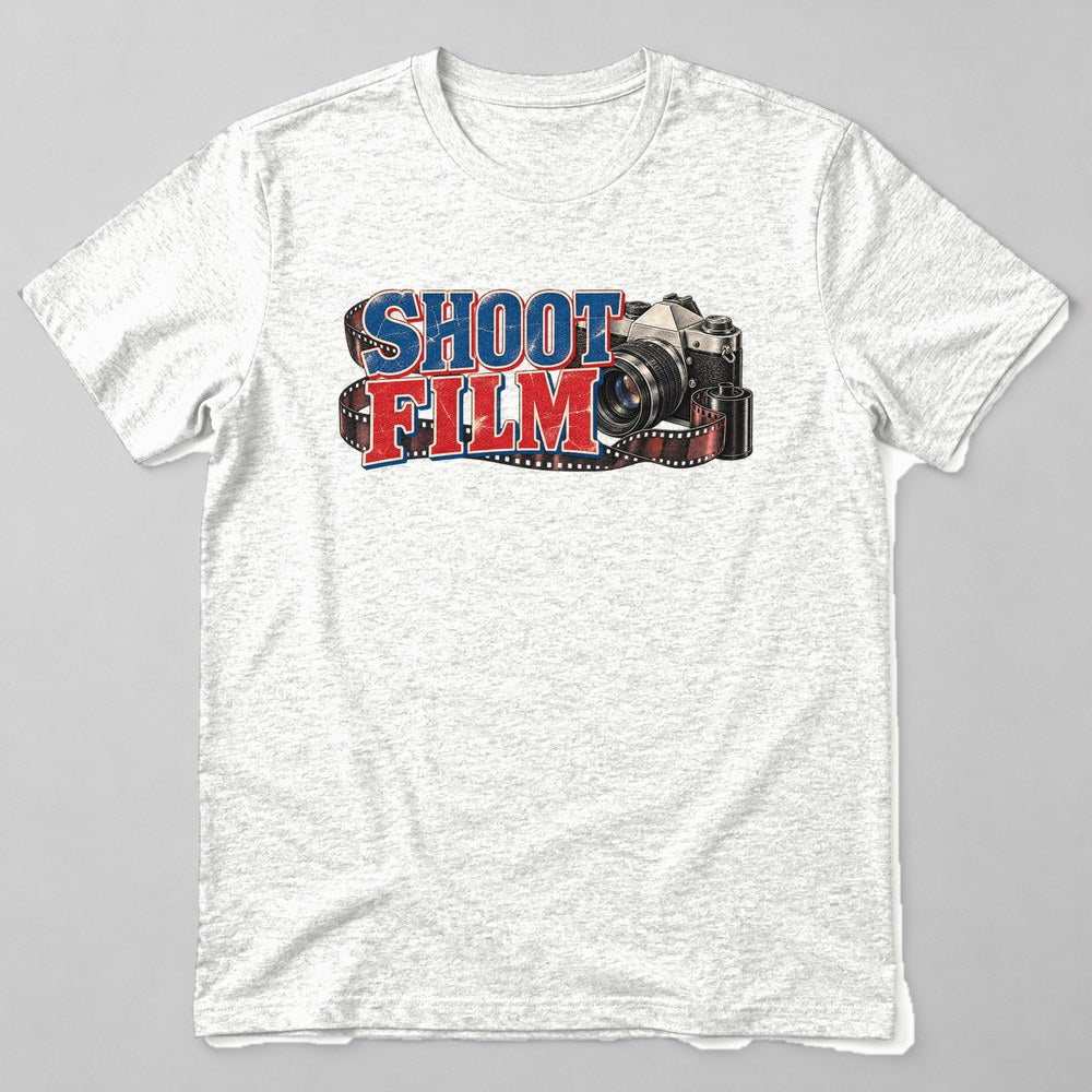 Shoot Film T-Shirt in White