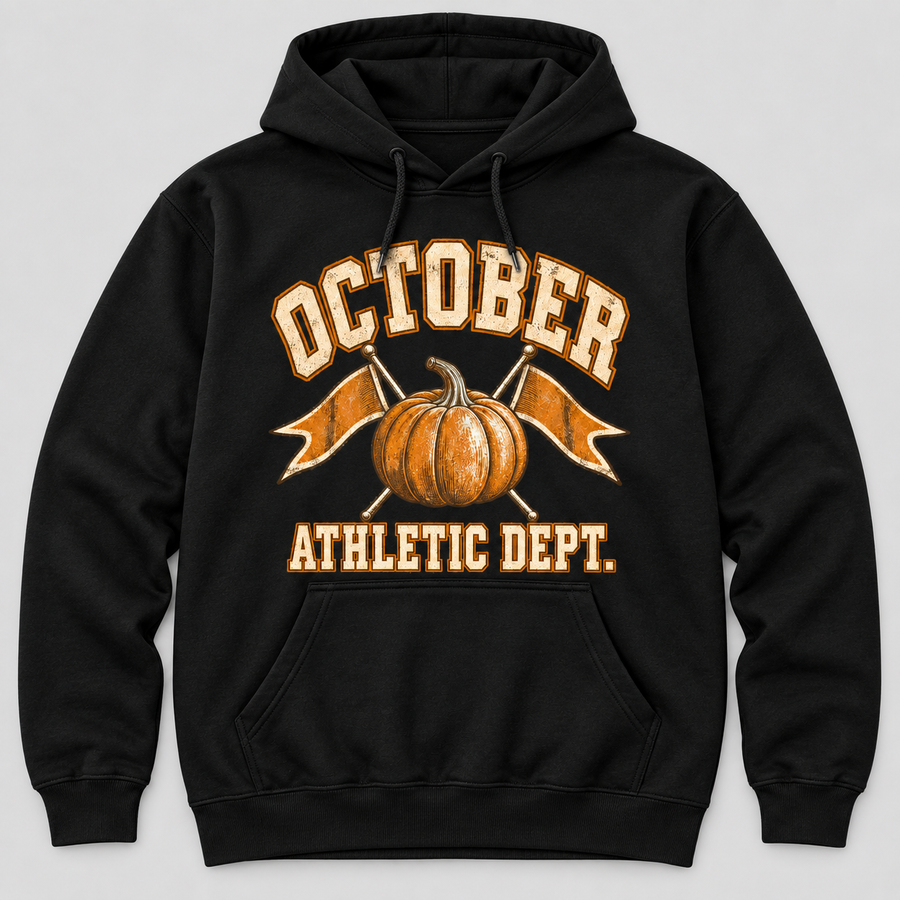 H003 — Black hoodie mockup; illustrative preview