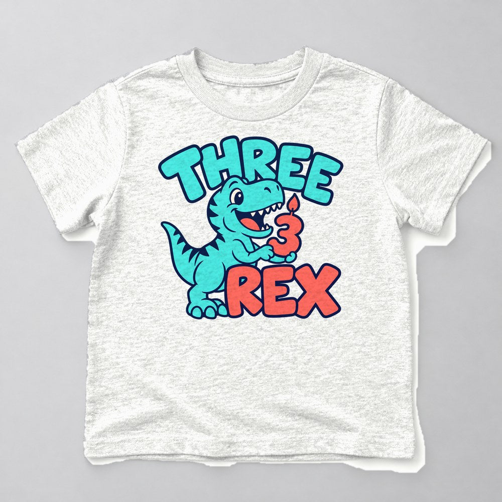 Three Rex Kids T-Shirt in White