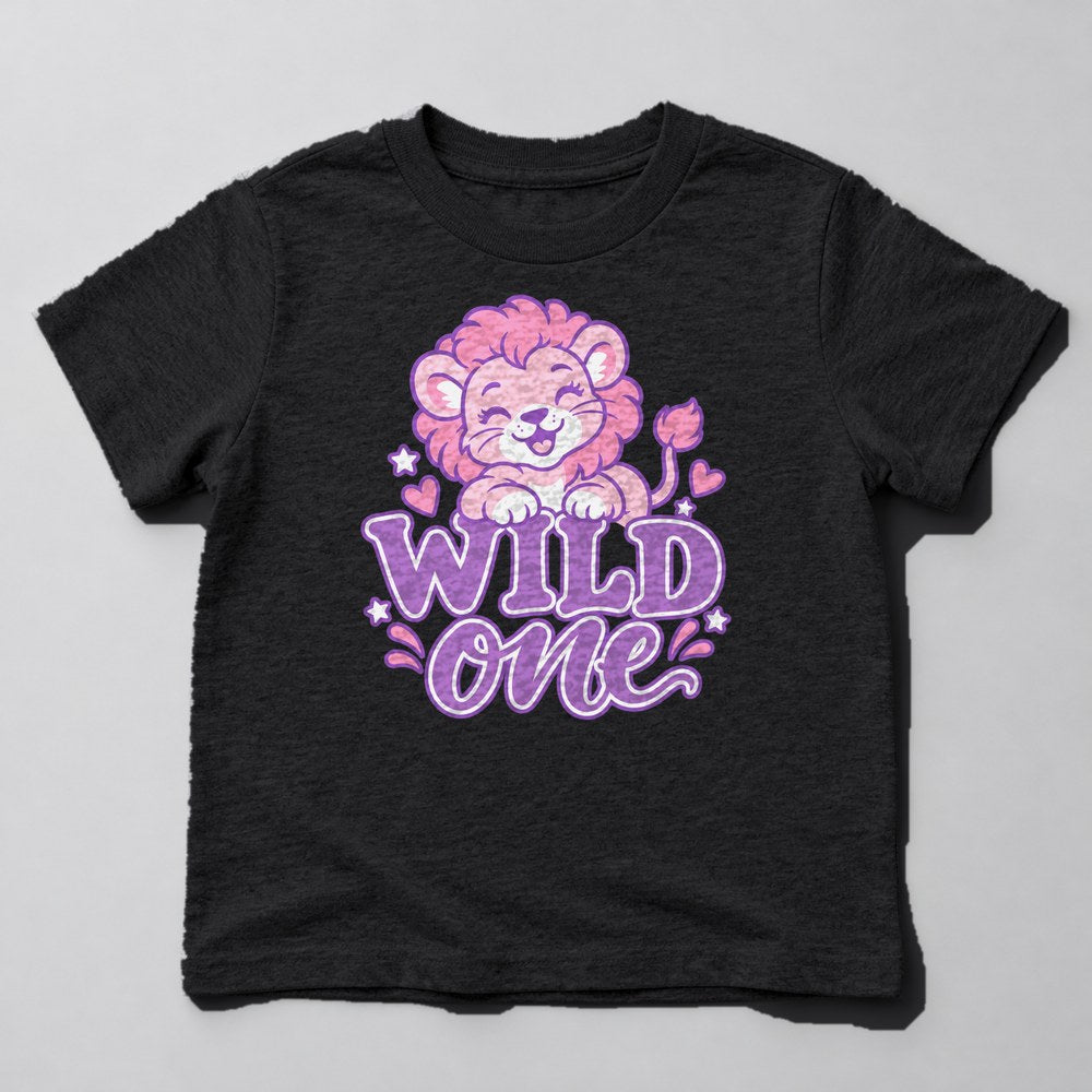 Wild One Kids T-Shirt in Black
