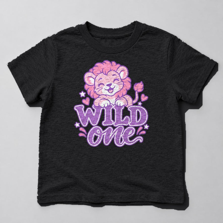 Wild One Kids T-Shirt in Black