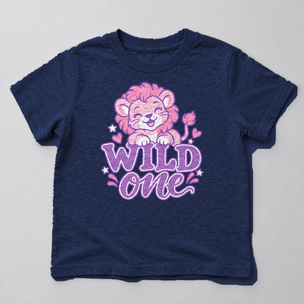 Wild One Kids T-Shirt in Navy