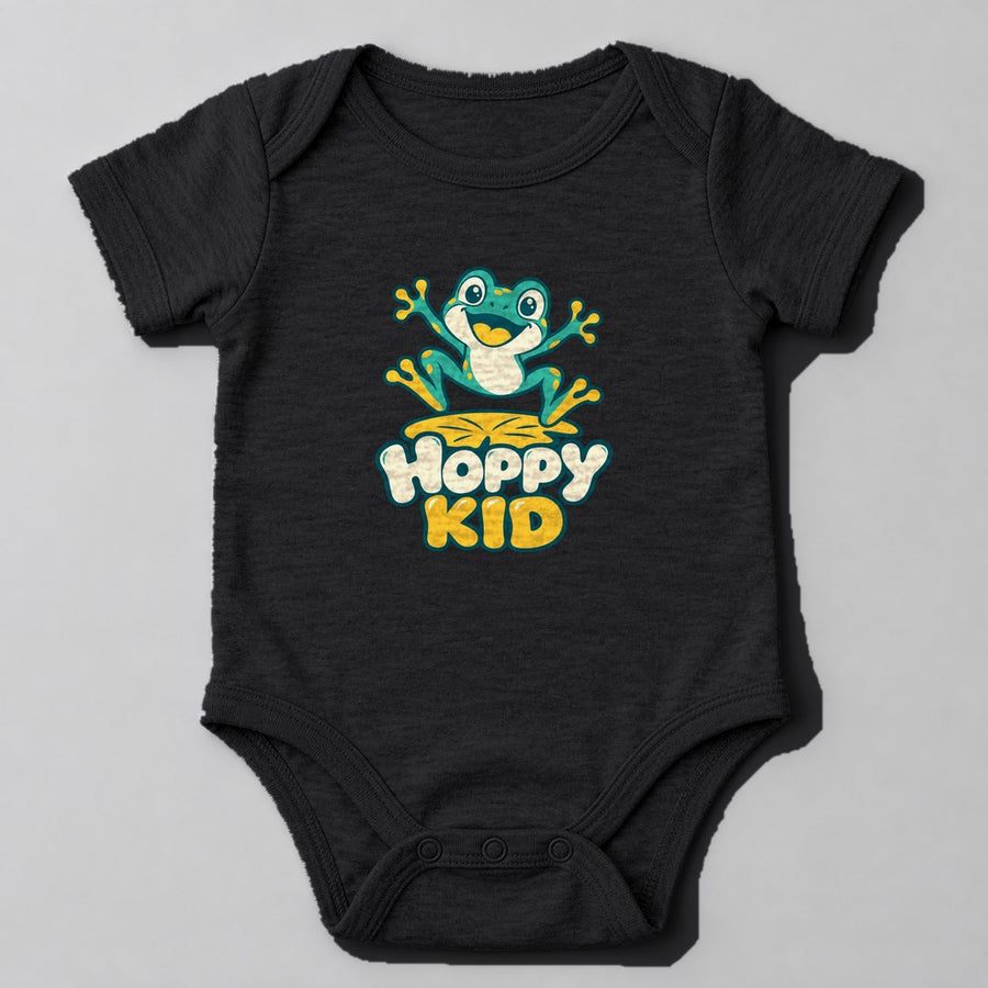 Hoppy Kid Baby Onesie in Black