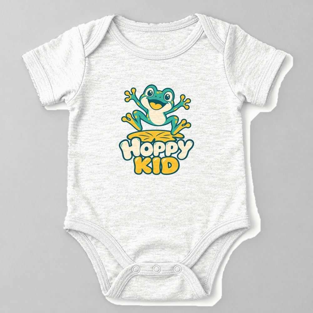 Hoppy Kid Baby Onesie in White