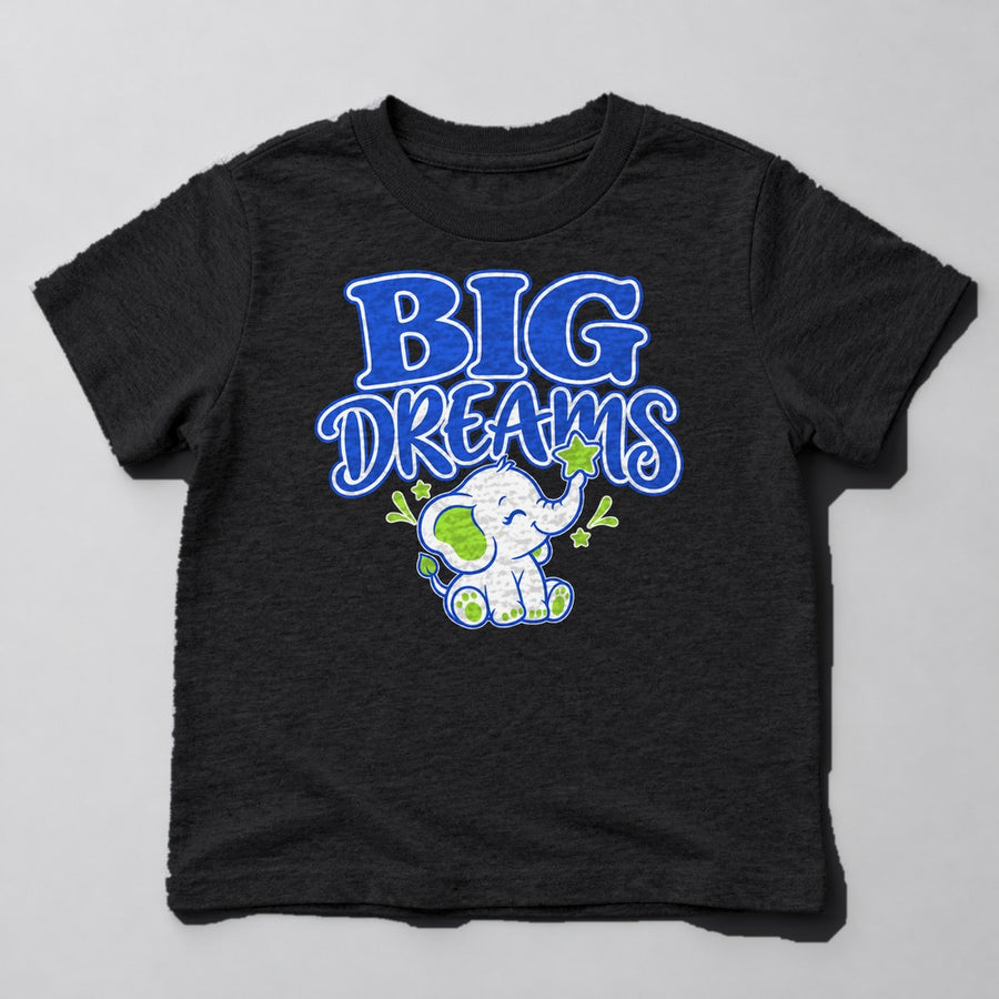 Big Dreams Kids T-Shirt in Black