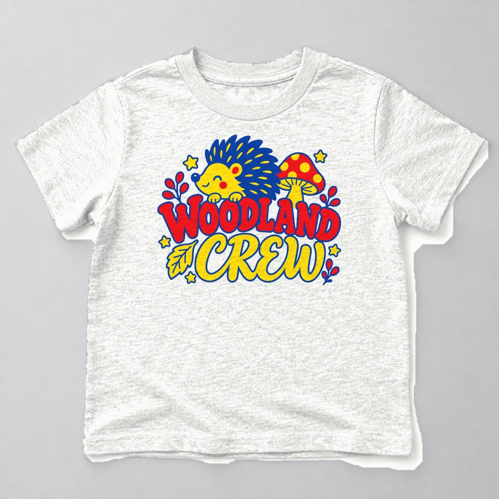 Woodland Crew Kids T-Shirt in White