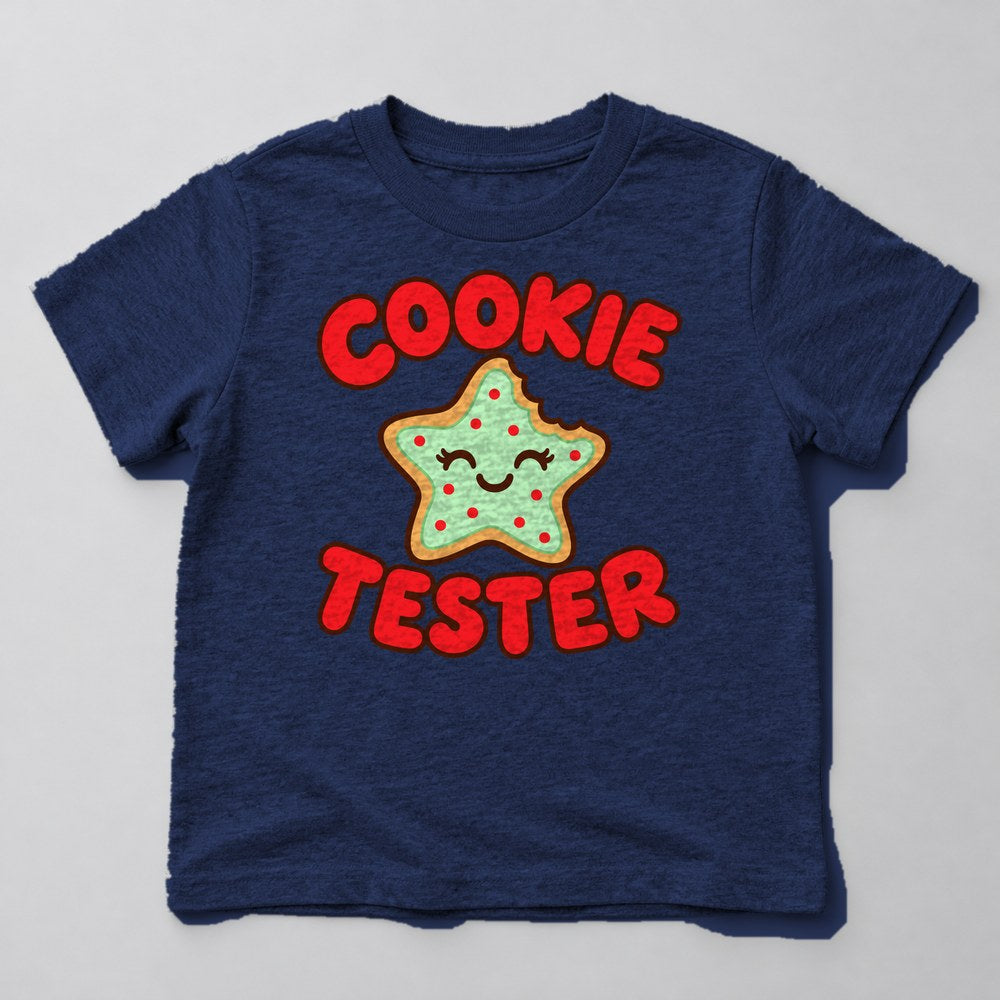 Cookie Tester Kids T-Shirt in Navy