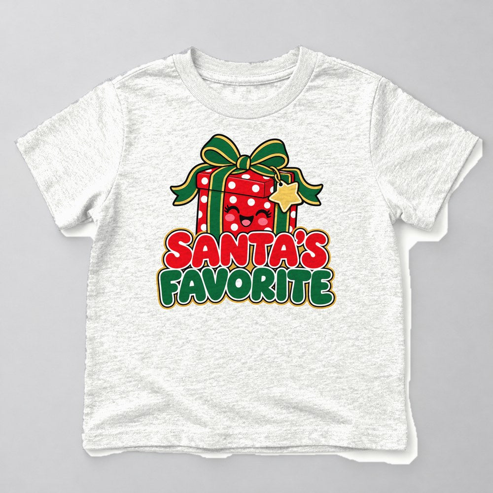 Santa's Favorite Kids T-Shirt in White