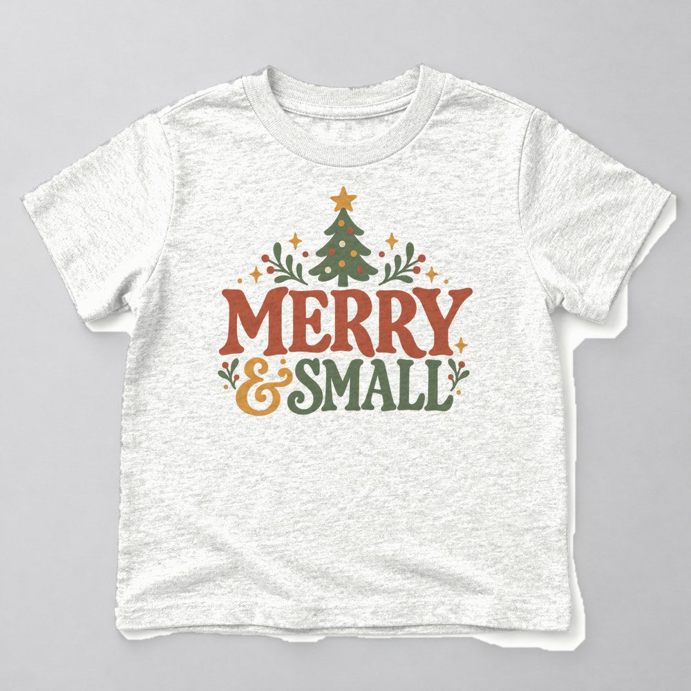 Merry & Small Kids T-Shirt in White