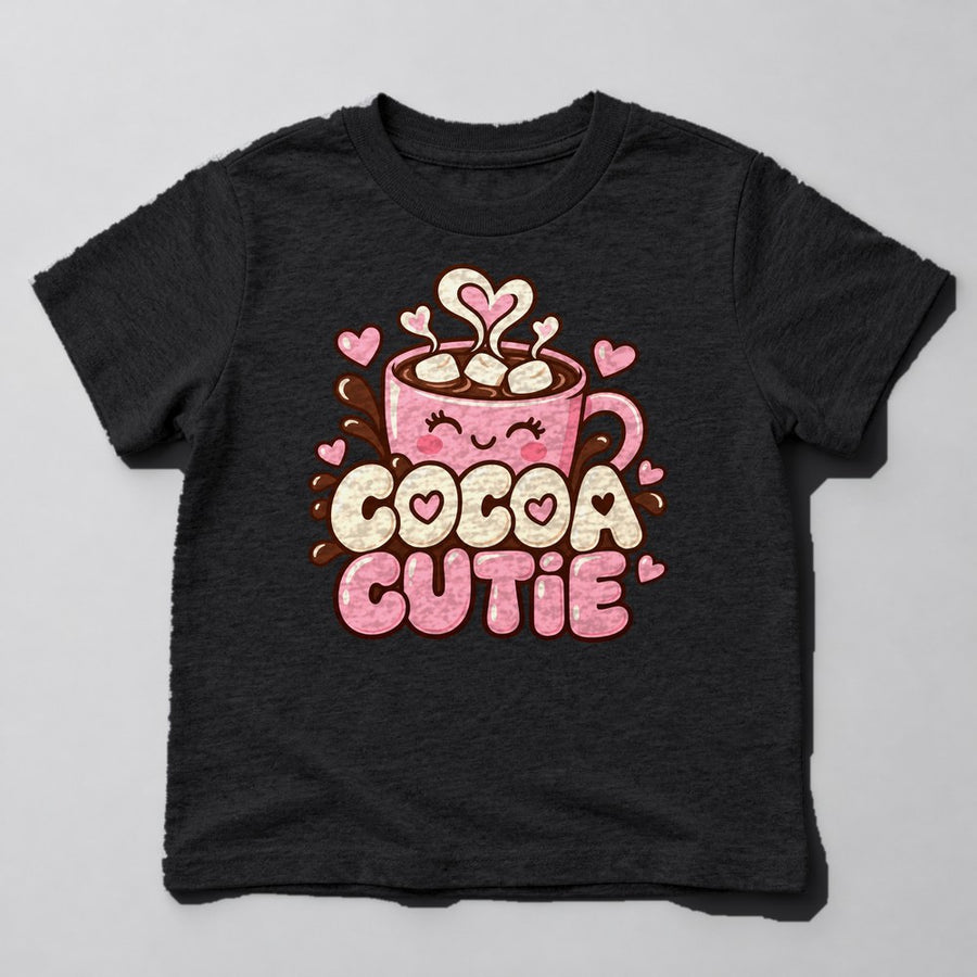 Cocoa Cutie Kids T-Shirt in Black