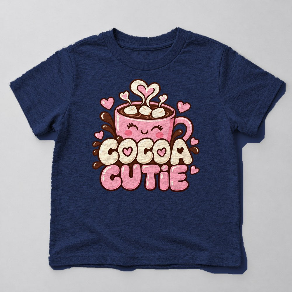 Cocoa Cutie Kids T-Shirt in Navy