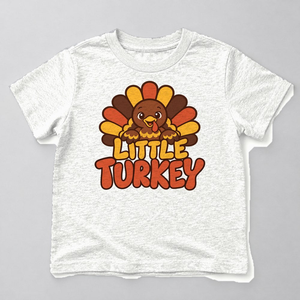 Little Turkey Kids T-Shirt in White