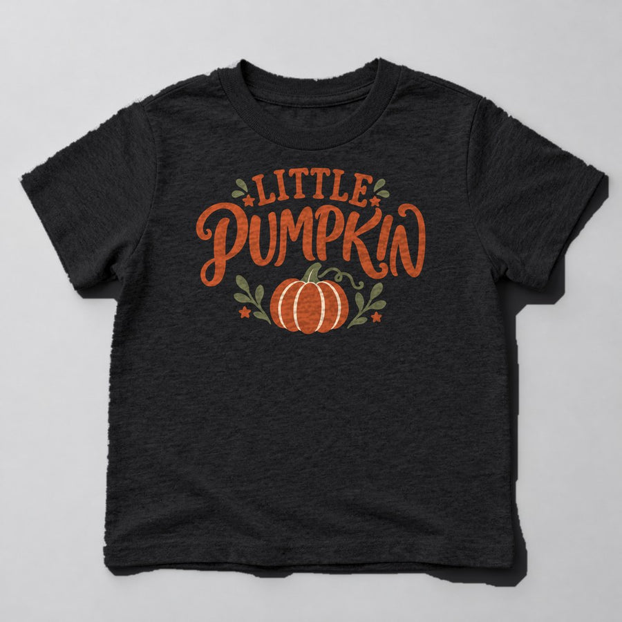 Little Pumpkin Kids T-Shirt in Black