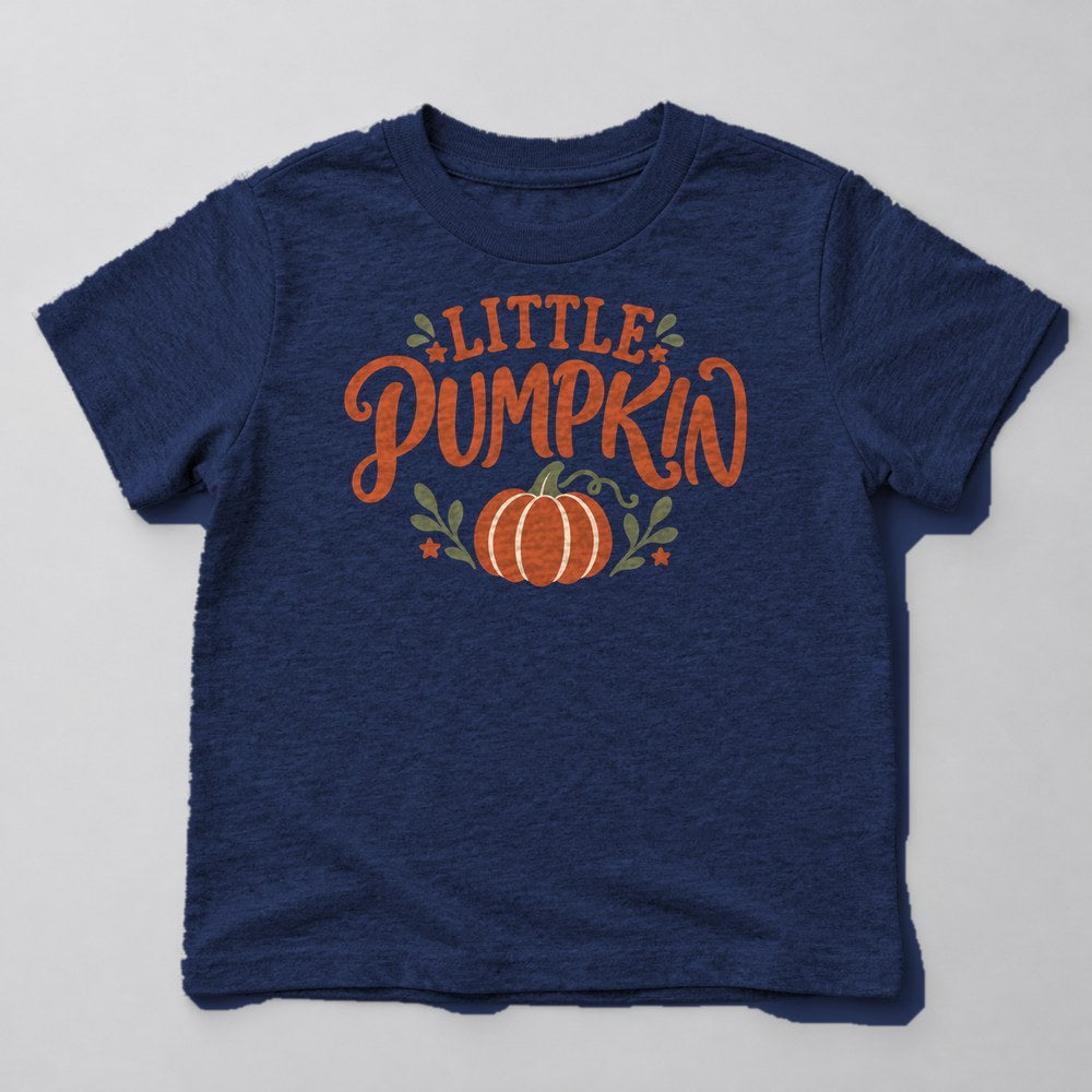 Little Pumpkin Kids T-Shirt in Navy