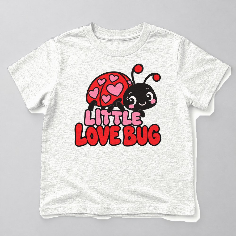 Little Love Bug Kids T-Shirt in White