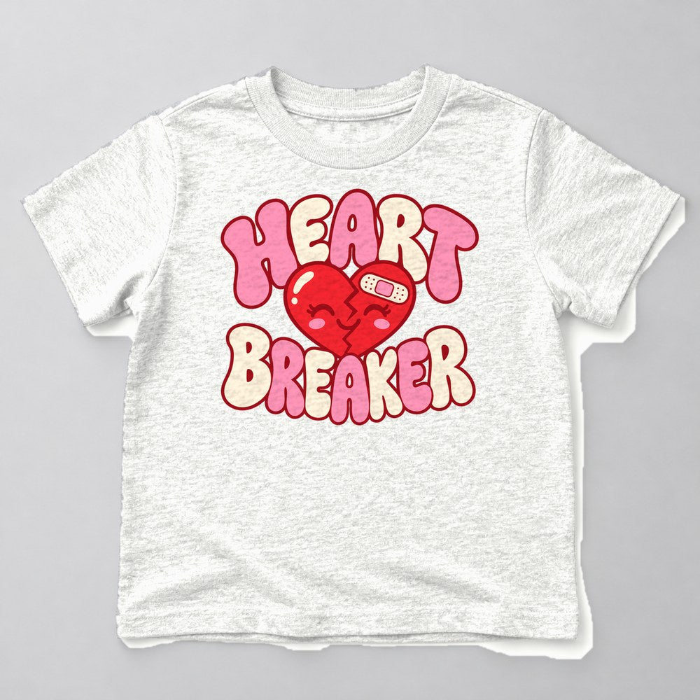 Heart Breaker Kids T-Shirt in White