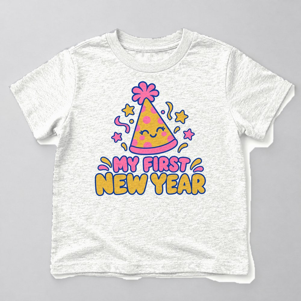 My First New Year Kids T-Shirt in White