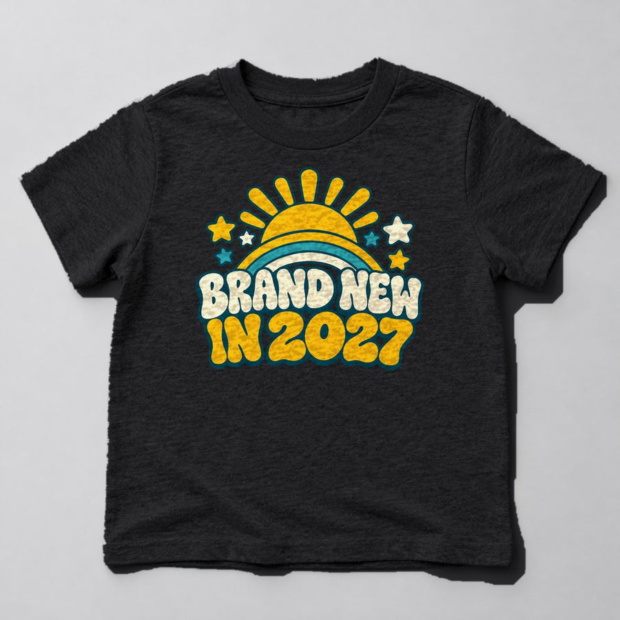 Brand New in 2027 Kids T-Shirt in Black