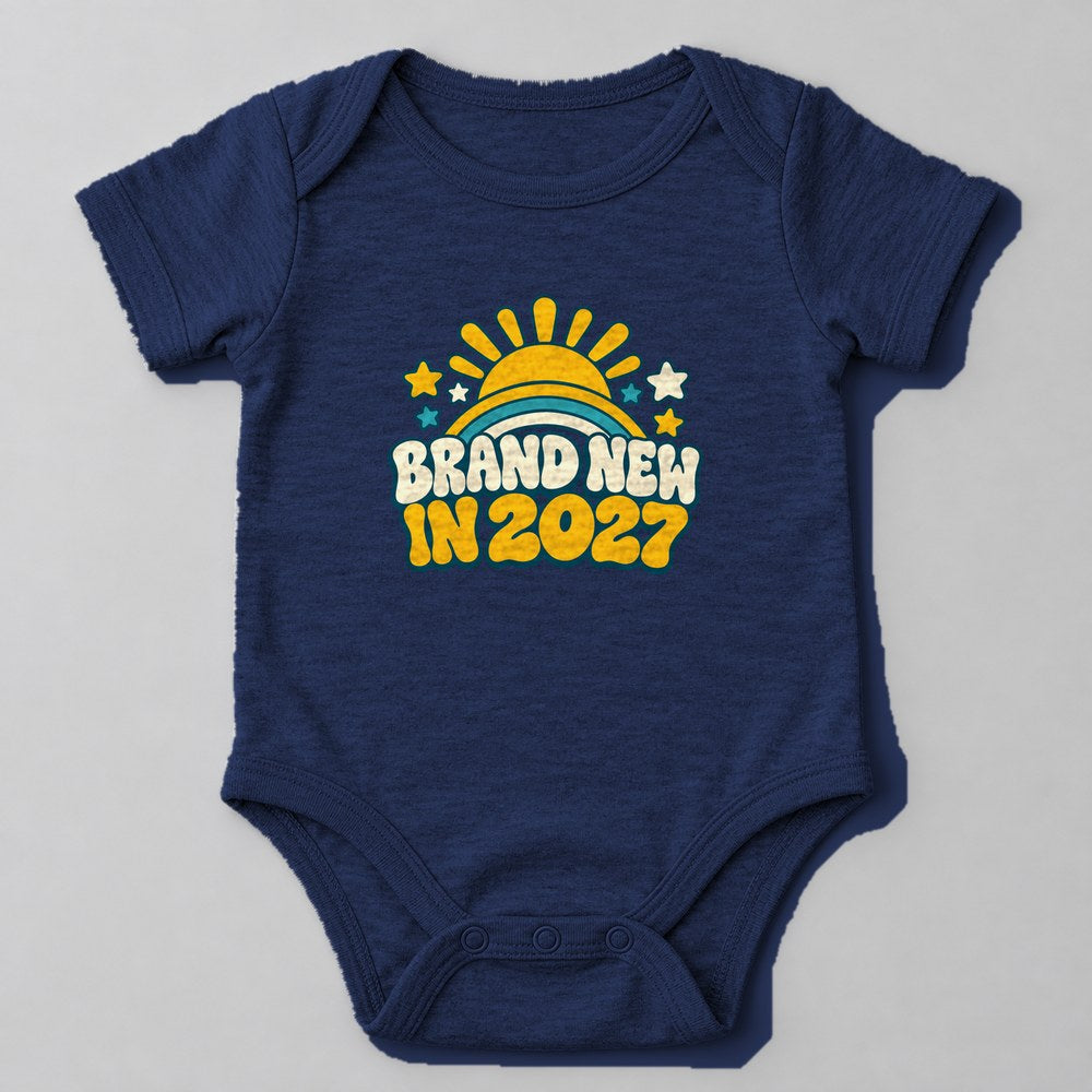 Brand New in 2027 Baby Onesie in Navy