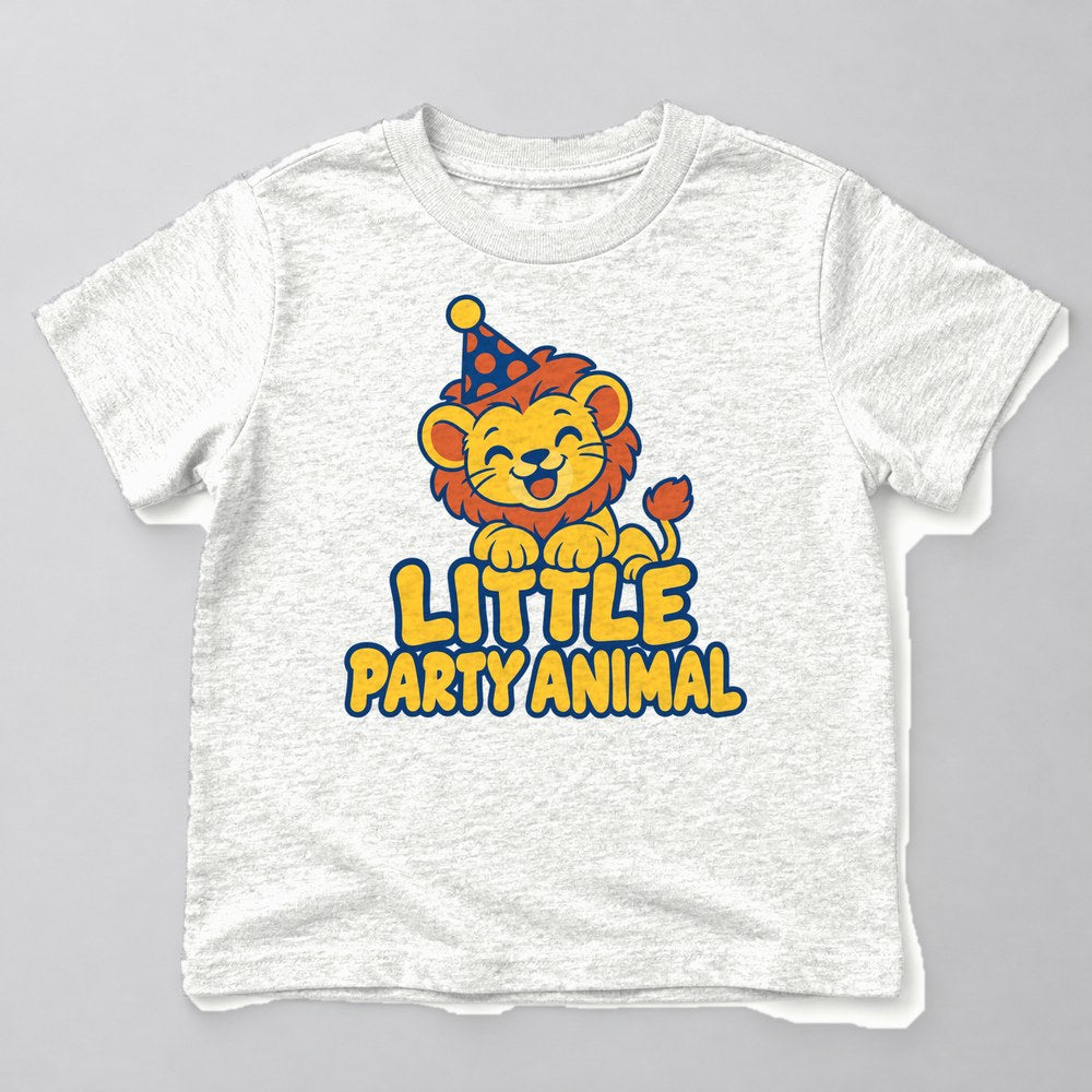 Little Party Animal Kids T-Shirt in White