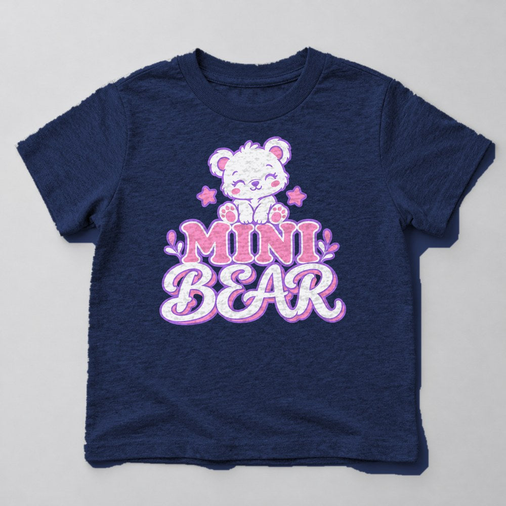 Mini Bear Kids T-Shirt in Navy