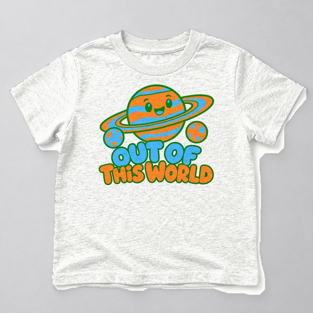Out of This World Kids T-Shirt in White