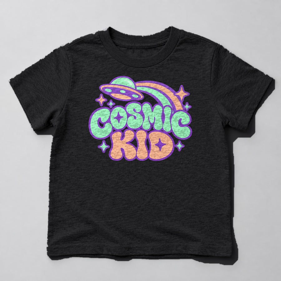 Cosmic Kid Kids T-Shirt in Black