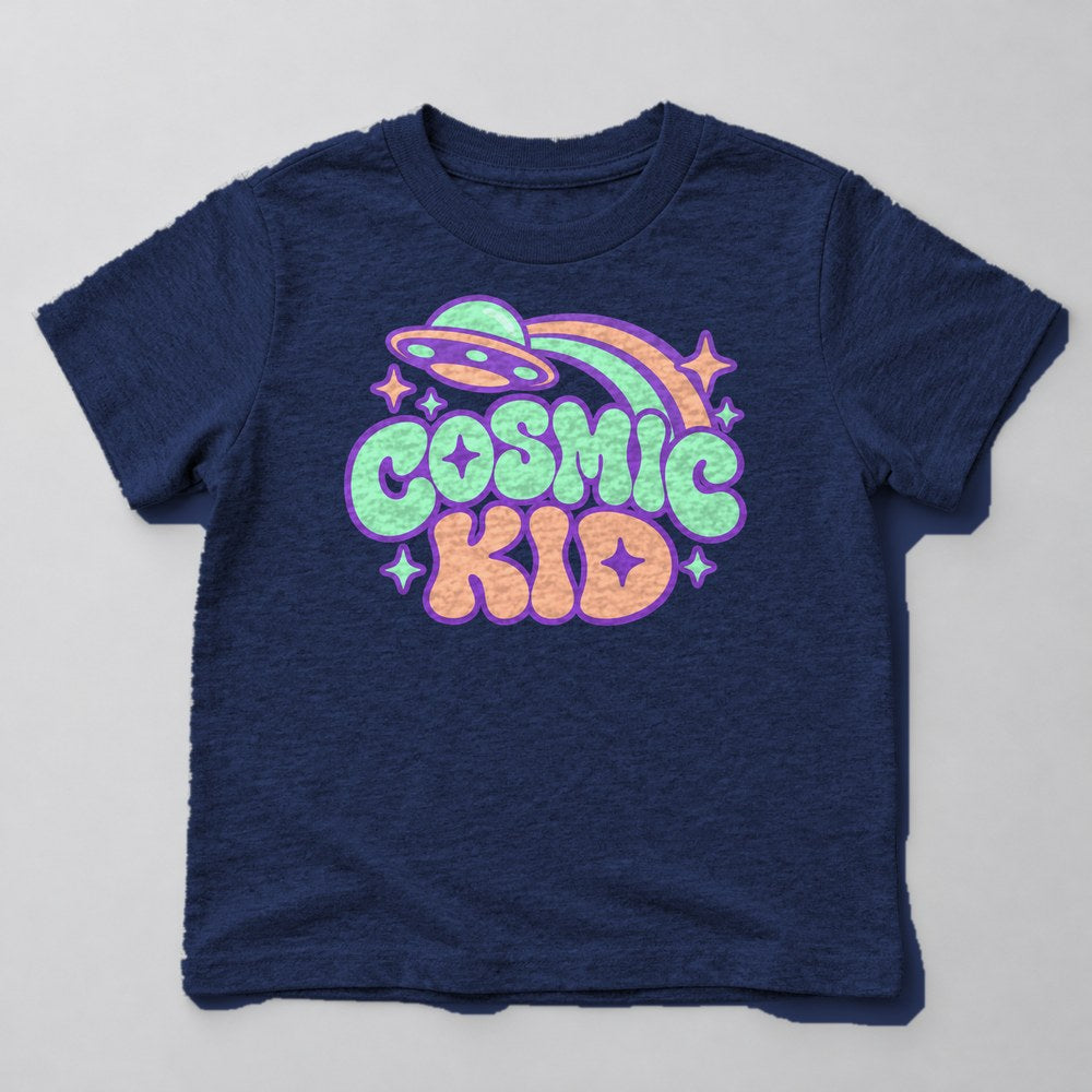 Cosmic Kid Kids T-Shirt in Navy