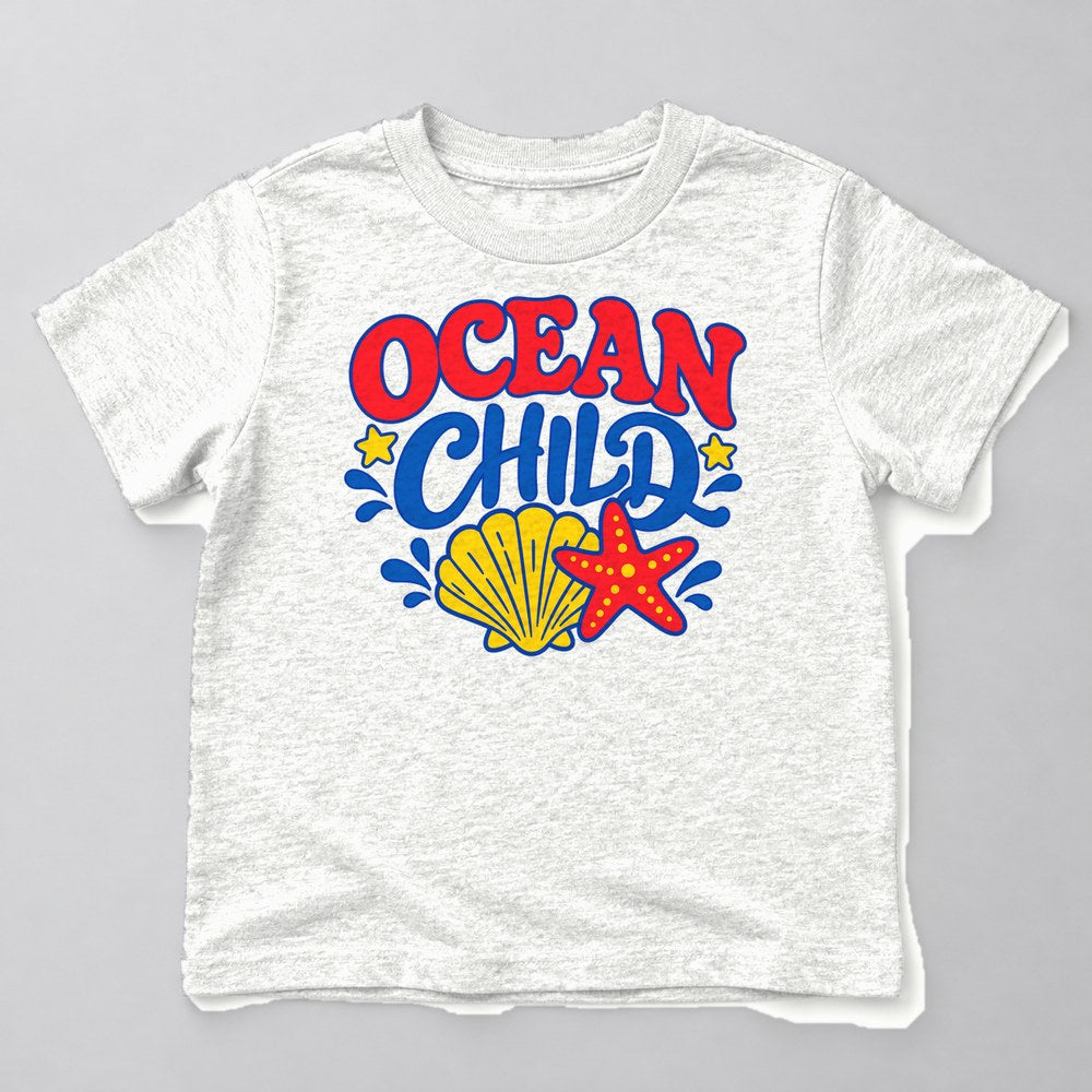 Ocean Child Kids T-Shirt in White