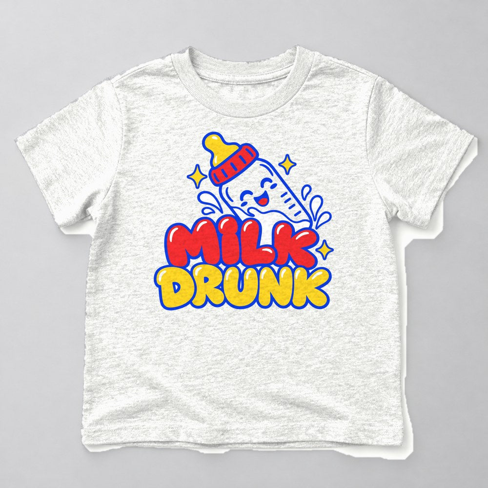 Milk Drunk Kids T-Shirt in White