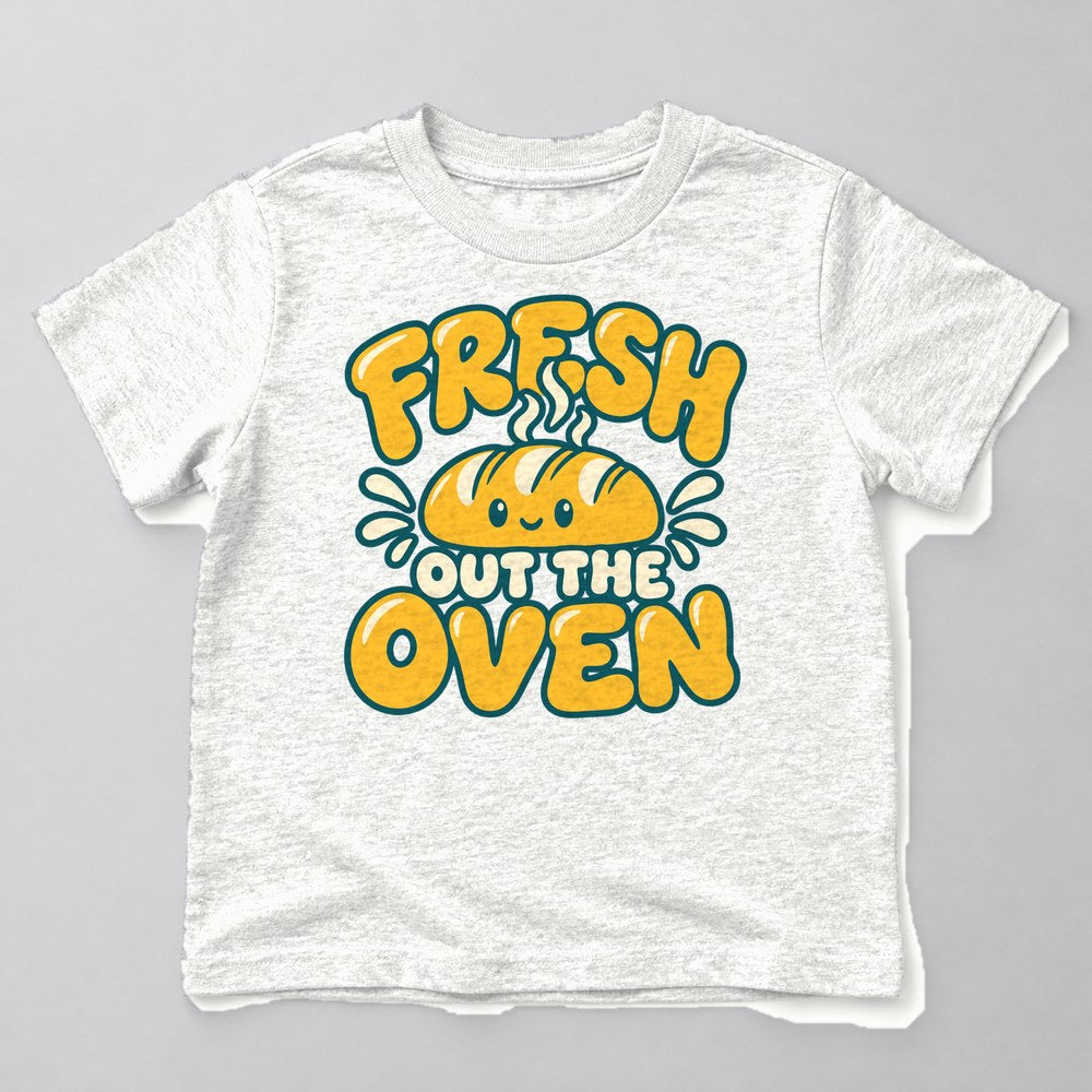 Fresh Out the Oven Kids T-Shirt in White