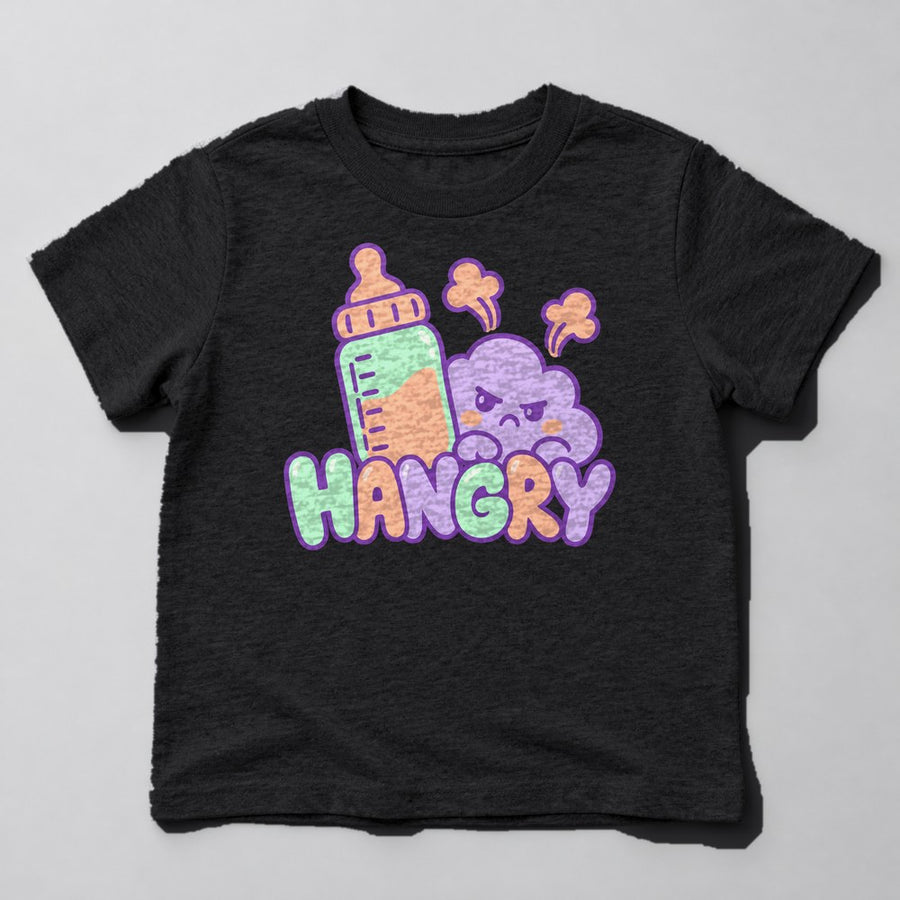 Hangry Kids T-Shirt in Black