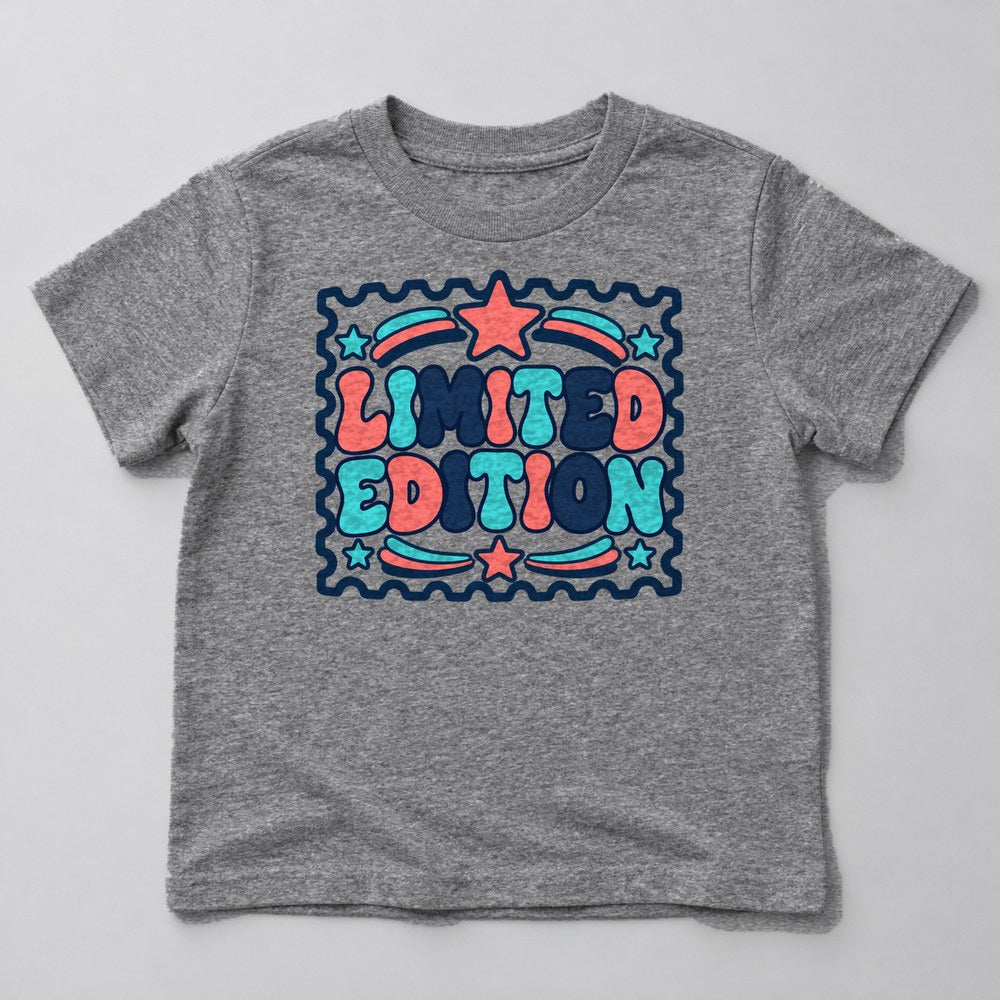 Limited Edition Kids T-Shirt in Heather Grey