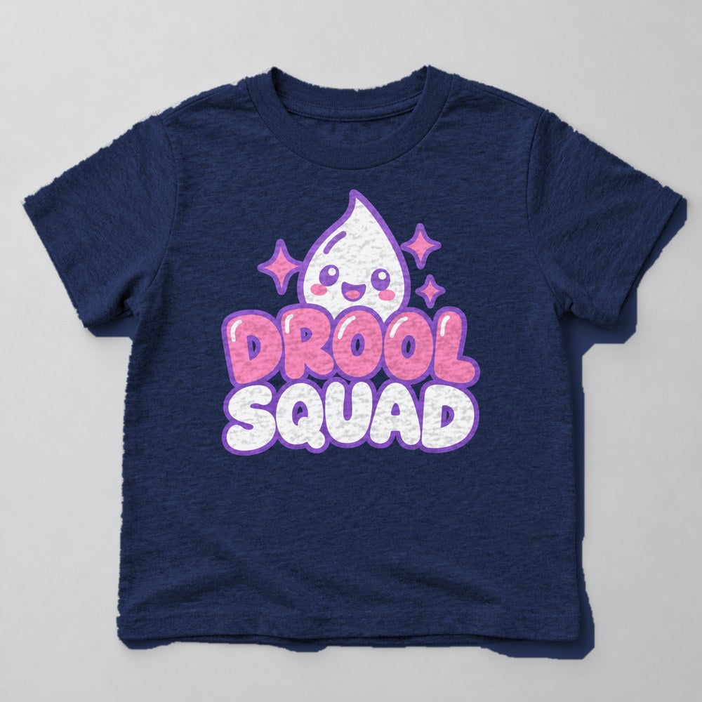 Drool Squad Kids T-Shirt in Navy