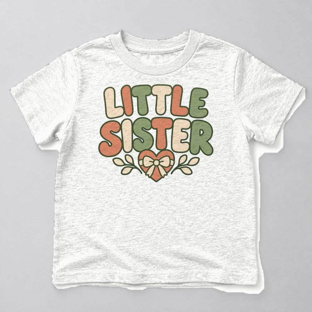 Little Sister Kids T-Shirt in White