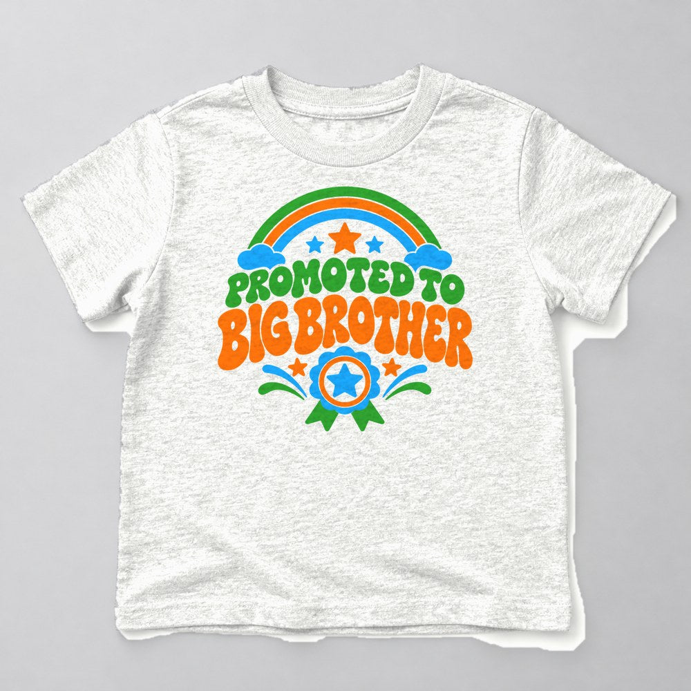 Promoted to Big Brother Kids T-Shirt in White