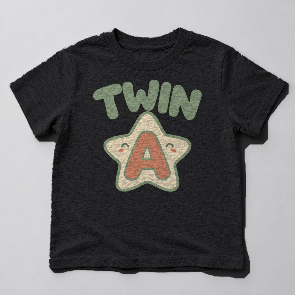Twin a Kids T-Shirt in Black